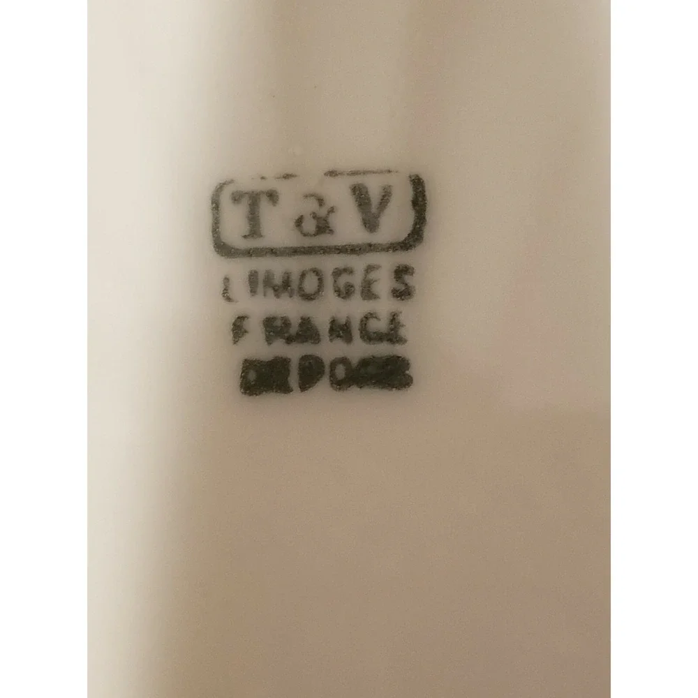 Antique T&V Limoges France Depose Hand Painted Plates 8.25